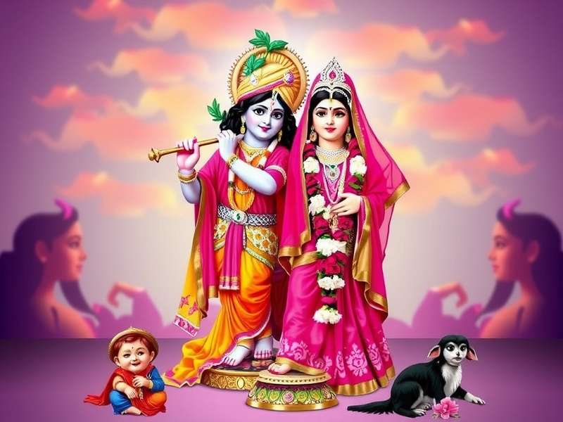 Radha Krishna Pure Affection Localized Events
